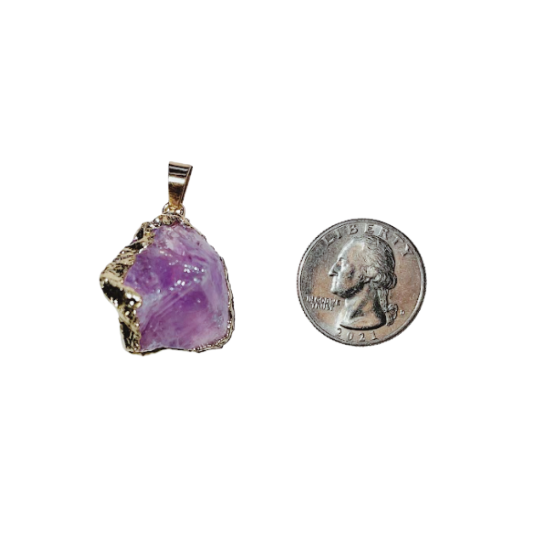 Natural Raw Crystal Pendant