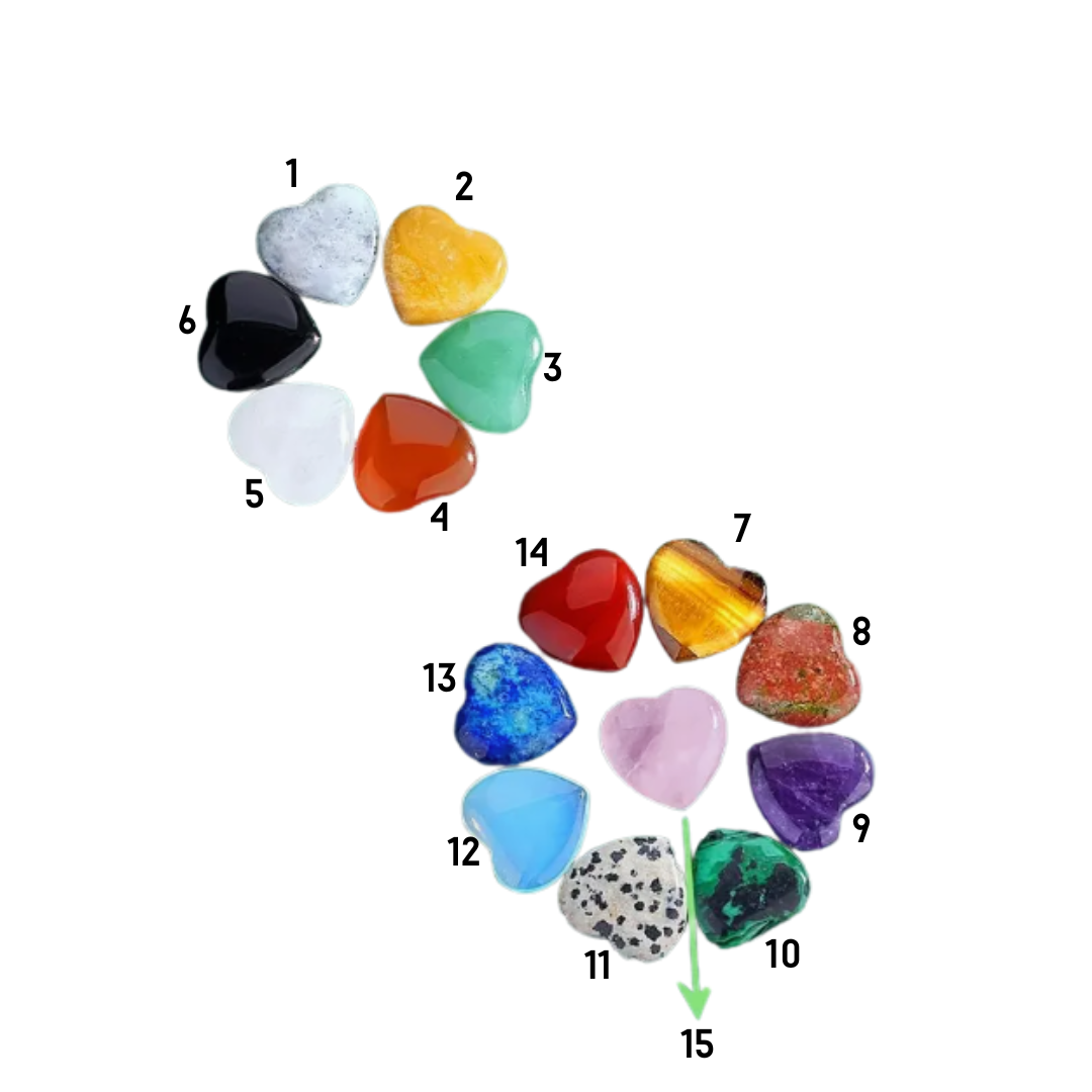 Heart Shaped Crystals