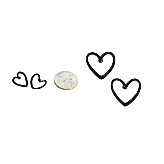 Heart Stud Earrings