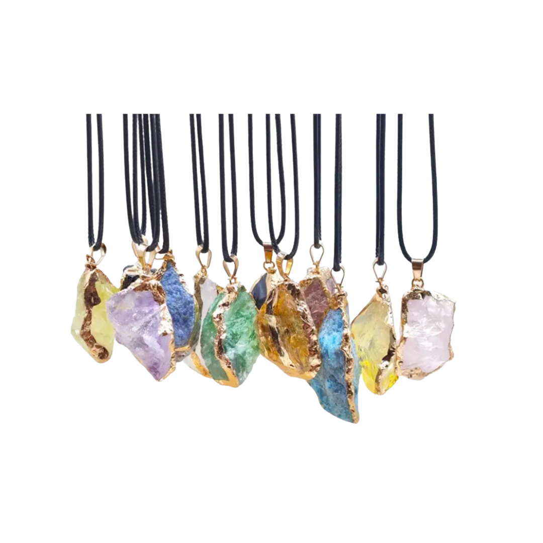 Natural Raw Crystal Pendant