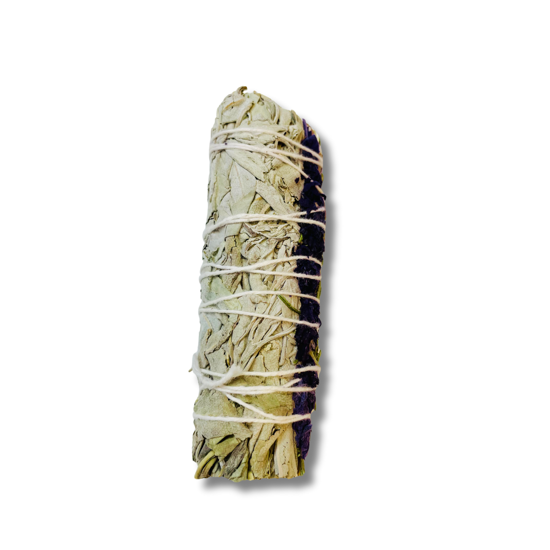 4 '' White Sage, Lavender, Rosemary Smudge Stick (1)