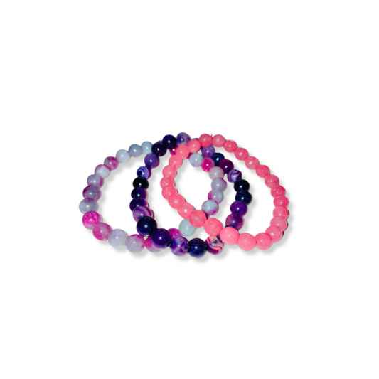 Healing Crystal Bracelet Set